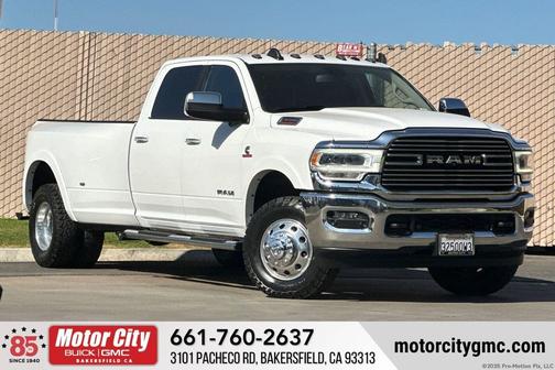 2020 RAM 3500 Laramie Crew Cab 4x4 8' Box