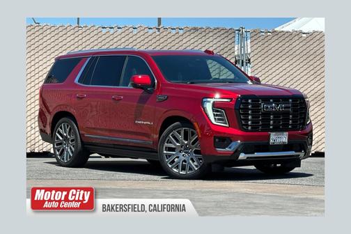 Volcanic Red Tintcoat 2026 GMC Yukon Denali Ultimate