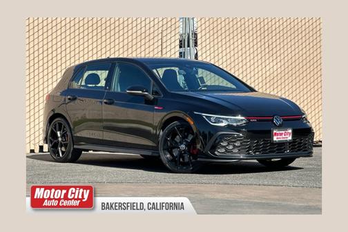 Deep Black Pearl 2024 Volkswagen Golf GTI 2.0T 380 S