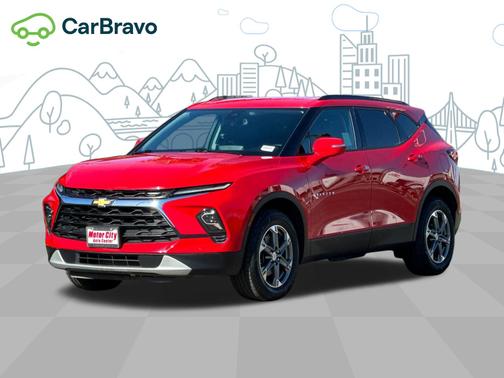 Red Hot 2024 Chevrolet Blazer 3LT