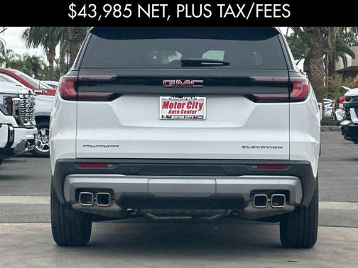 2026 GMC Acadia FWD Elevation