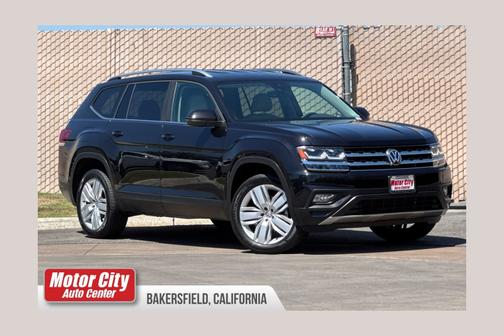 Deep Black Pearl 2019 Volkswagen Atlas 3.6L V6 SE w/Technology