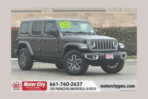 2025 Jeep Wrangler 4-Door Sahara 4x4