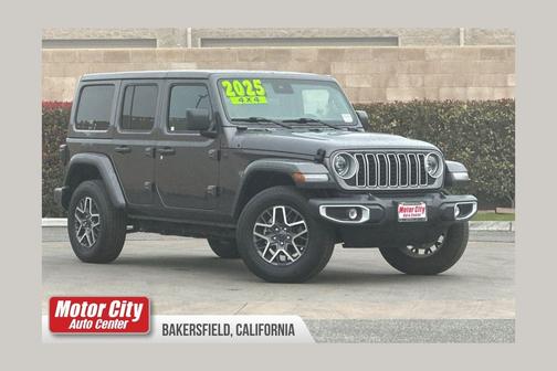 2025 Jeep Wrangler 4-Door Sahara 4x4
