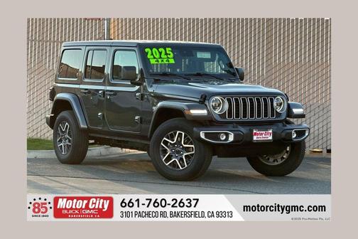 2025 Jeep Wrangler 4-Door Sahara 4x4