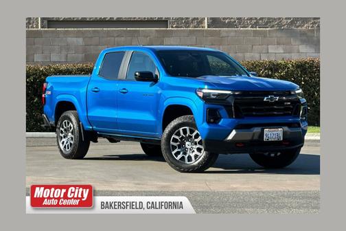 Glacier Blue Metallic 2024 Chevrolet Colorado Z71