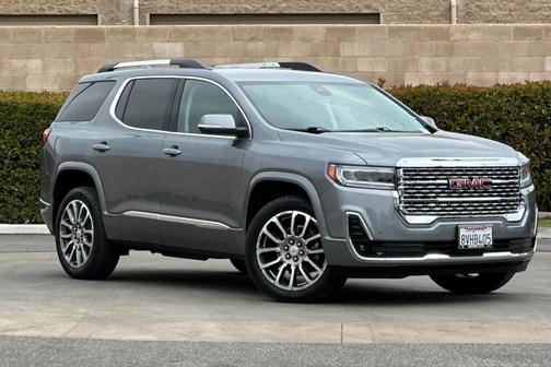 Satin Steel Metallic 2021 GMC Acadia Denali