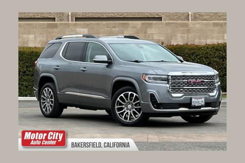 Satin Steel Metallic 2021 GMC Acadia Denali