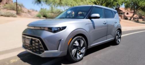 Steel Gray 2023 Kia Soul GT-Line