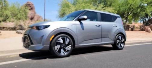 Steel Gray 2023 Kia Soul GT-Line