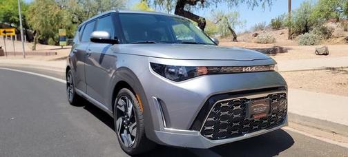 Steel Gray 2023 Kia Soul GT-Line