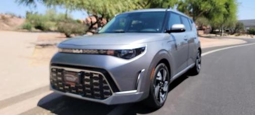 Steel Gray 2023 Kia Soul GT-Line