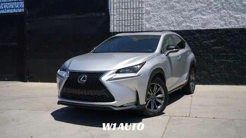 Silver 2016 Lexus NX 200t F Sport