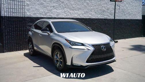 Silver 2016 Lexus NX 200t F Sport