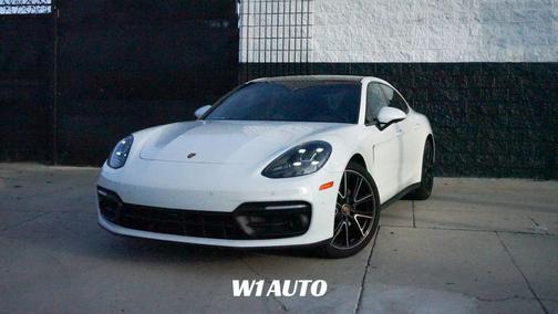 White 2023 Porsche Panamera 4