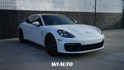 White 2023 Porsche Panamera 4