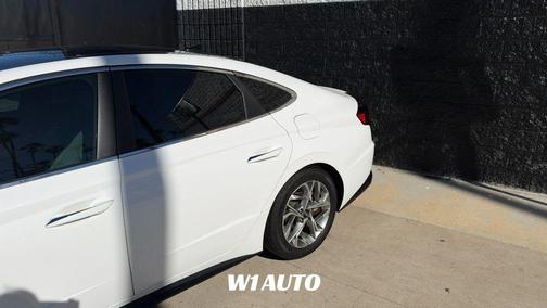 White 2023 Hyundai SONATA SEL
