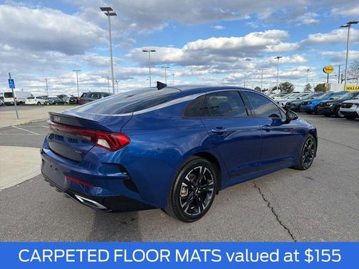 Sapphire Blue 2022 Kia K5 GT-Line