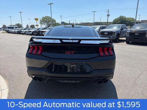 Shadow Black 2024 Ford Mustang GT Premium