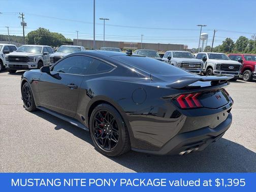 Shadow Black 2024 Ford Mustang GT Premium