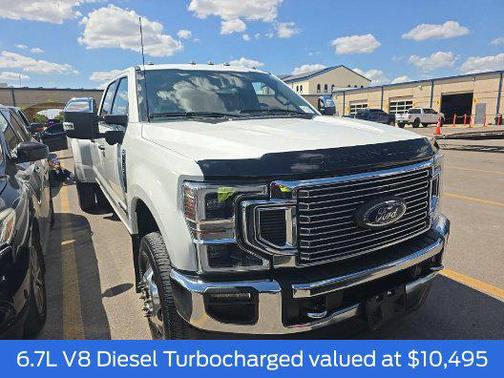Star White Metallic Tri-Coat 2022 Ford F-350 King Ranch