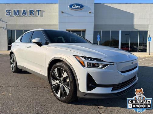 Snow Metallic 2024 Polestar 2 Long Range Single Motor