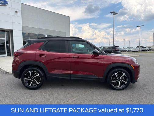 Crimson Metallic 2022 Chevrolet Trailblazer RS