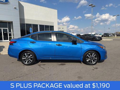 Electric Blue Metallic 2024 Nissan Versa 1.6 S