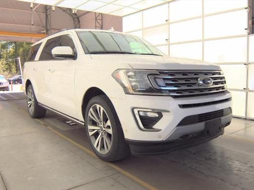 Star White Metallic Tri-Coat 2020 Ford Expedition Max Limited