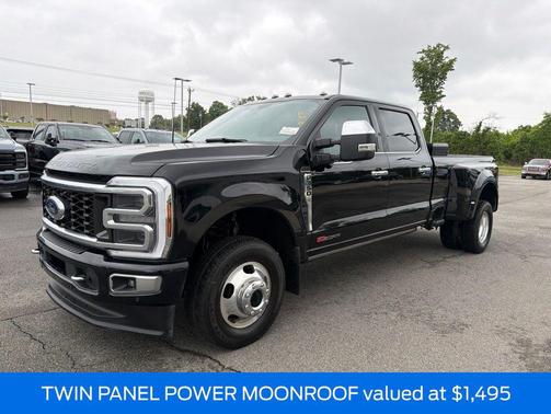 Agate Black Metallic 2024 Ford F-350 Platinum