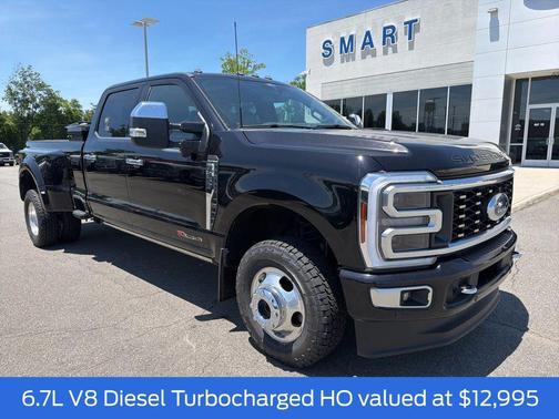 Agate Black Metallic 2024 Ford F-350 Platinum