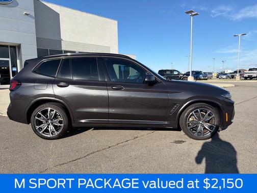 Dark Graphite Metallic 2024 BMW X3 sDrive30i