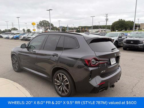 Dark Graphite Metallic 2024 BMW X3 sDrive30i