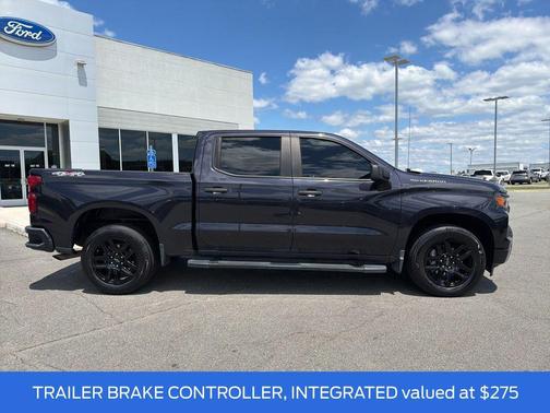 Dark Ash Metallic 2023 Chevrolet Silverado 1500 Custom