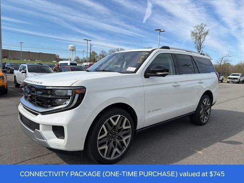 White Metallic 2025 Ford Expedition Platinum