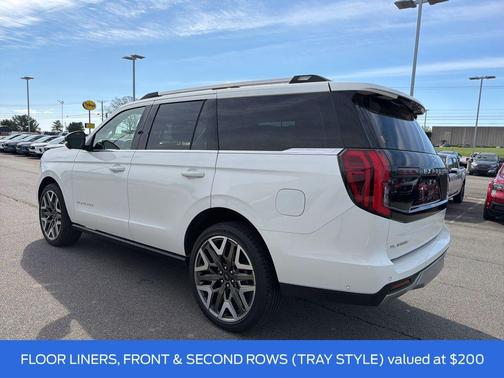 White Metallic 2025 Ford Expedition Platinum
