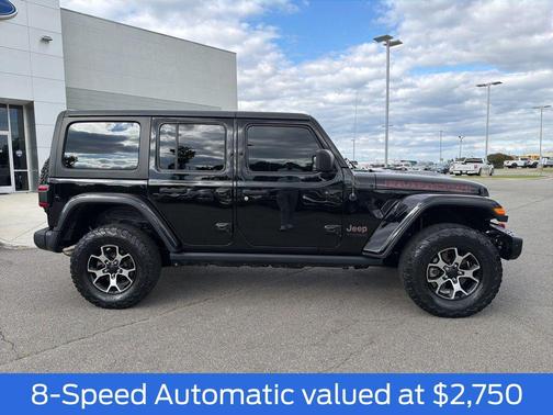 Black Clearcoat 2020 Jeep Wrangler Unlimited Rubicon