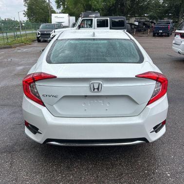 Platinum White Pearl 2019 Honda Civic EX-L