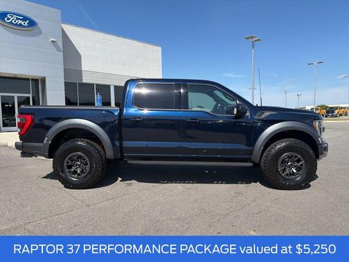Antimatter Blue Metallic 2022 Ford F-150 Raptor