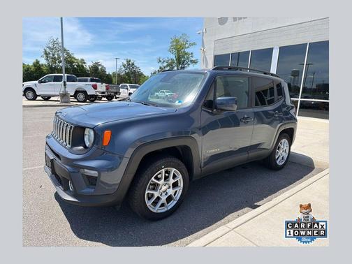 Slate Blue Pearlcoat 2021 Jeep Renegade Latitude
