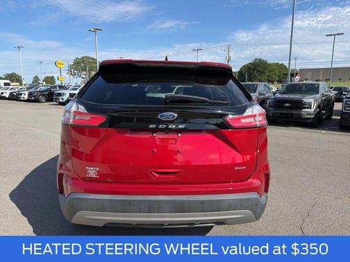 Rapid Red Metallic Tinted Clearcoat 2024 Ford Edge SEL