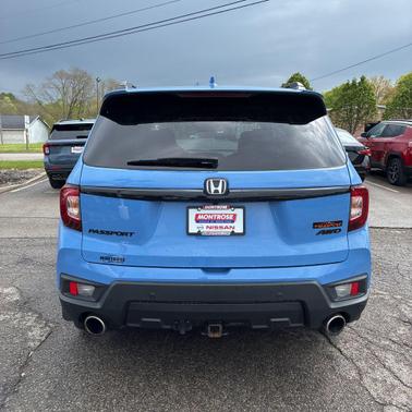 Diffused Sky Pearl 2024 Honda Passport AWD TrailSport