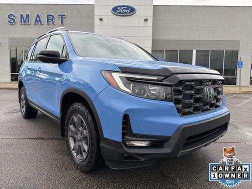 Diffused Sky Pearl 2024 Honda Passport AWD TrailSport