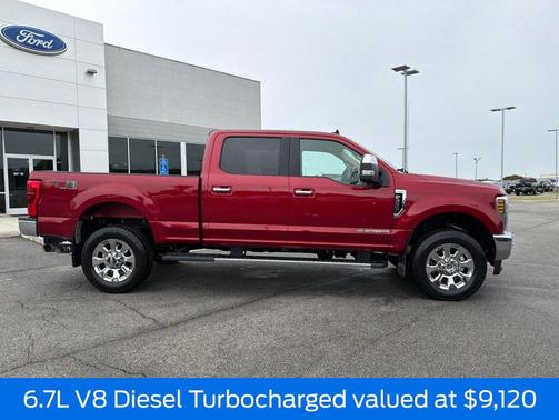 Ruby Red 2019 Ford F-350 Lariat
