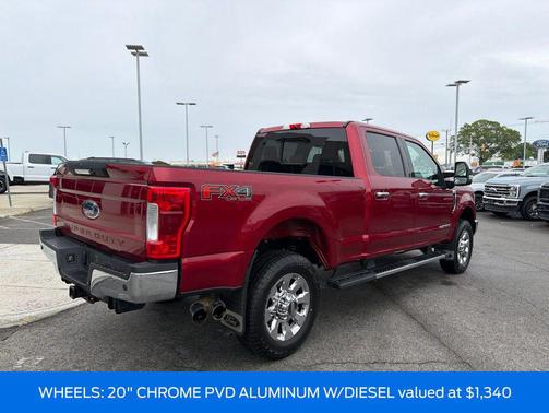 Ruby Red 2019 Ford F-350 Lariat