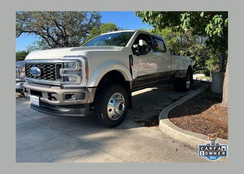Star White Metallic Tri-Coat 2023 Ford F-450 King Ranch