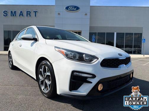 Clear White 2021 Kia Forte LXS
