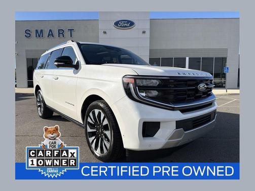 White Metallic 2025 Ford Expedition Platinum
