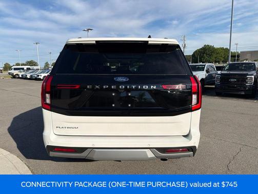 White Metallic 2025 Ford Expedition Platinum