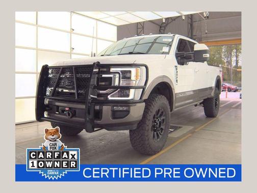 Oxford White 2022 Ford F-250 King Ranch